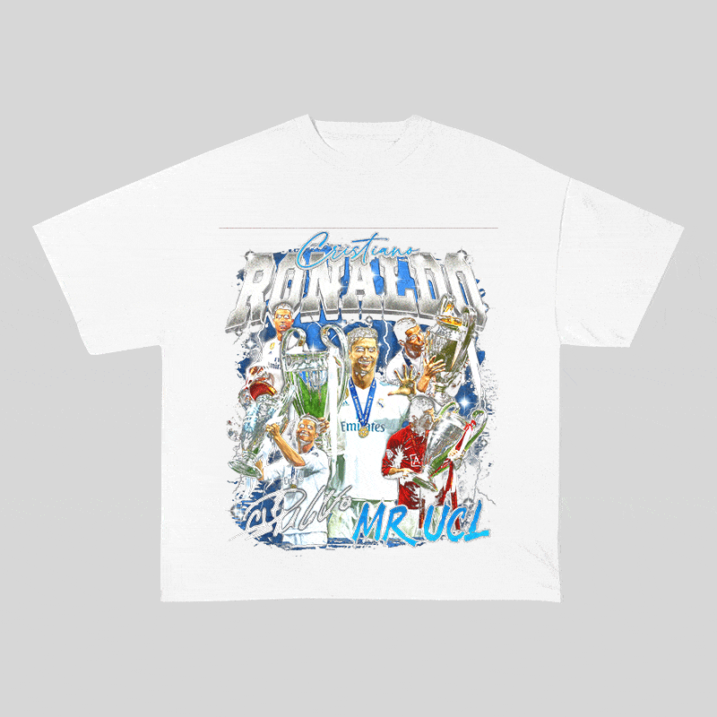 RONALDO HEAVY WEIGHT COTTON TEE-8981