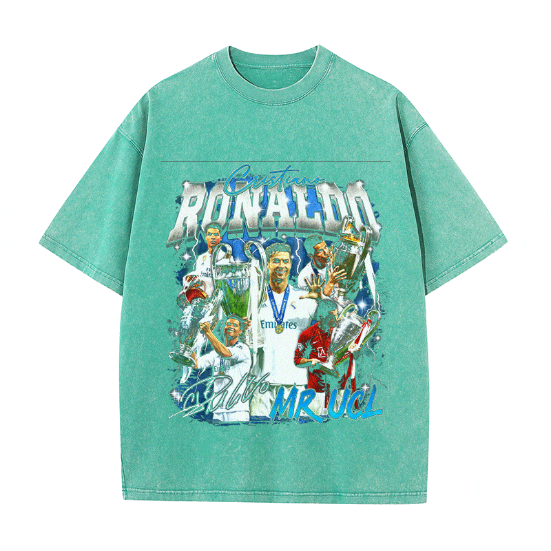 RONALDO HEAVY WEIGHT COTTON TEE-8981