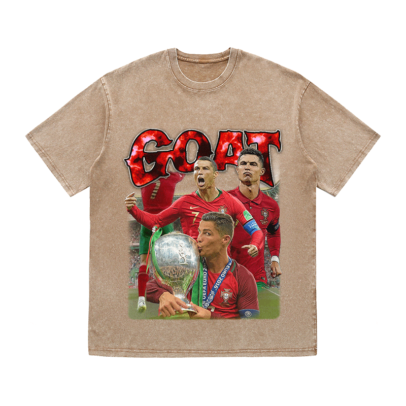 RONALDO HEAVY WEIGHT COTTON TEE-9173