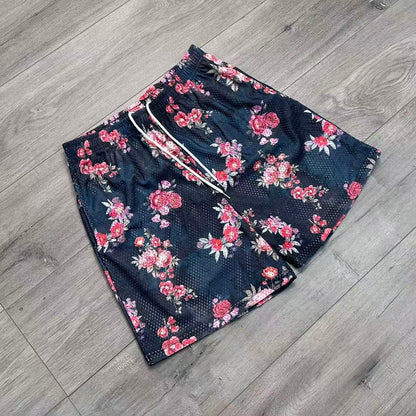 ROSE MESH SHORTS-8805
