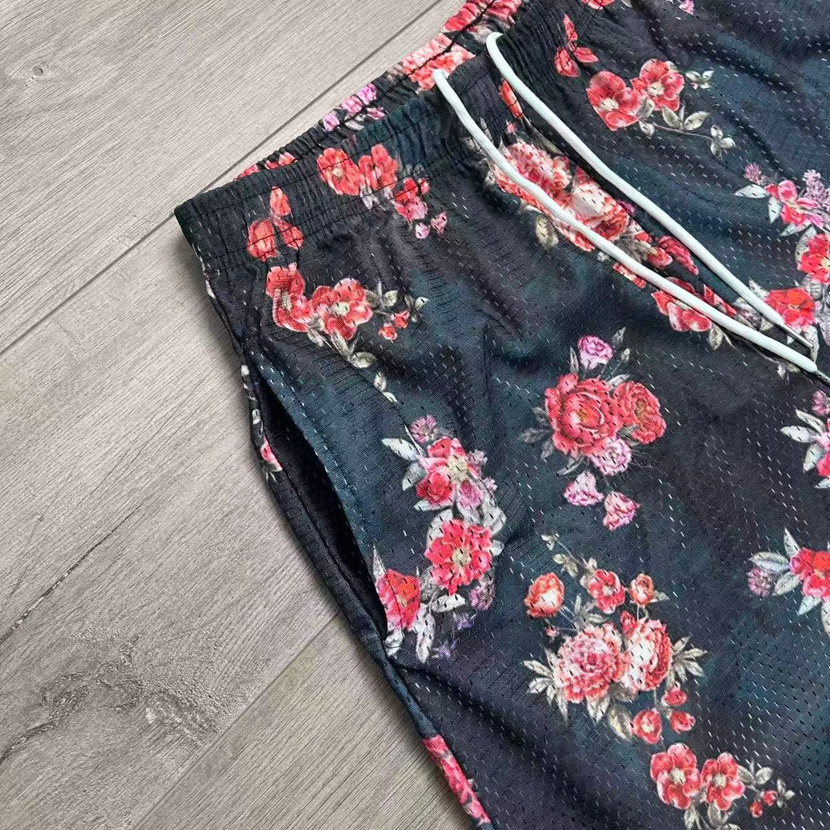 ROSE MESH SHORTS-8805