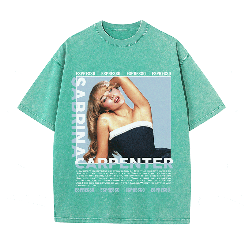 SABRINA HEAVY WEIGHT COTTON TEE-9020