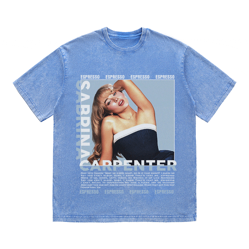 SABRINA HEAVY WEIGHT COTTON TEE-9020