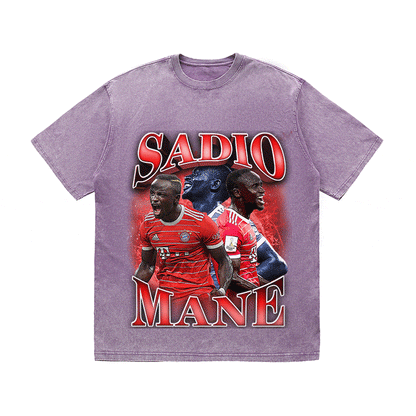 SADIO MANE HEAVY WEIGHT COTTON TEE-9174