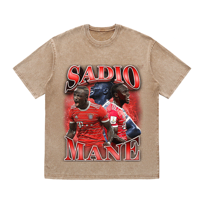 SADIO MANE HEAVY WEIGHT COTTON TEE-9174