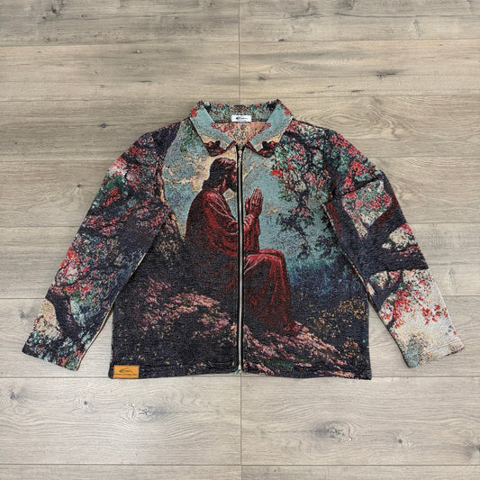 SAVIOR IN THE SAKURA TAPESTRY JACKET