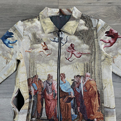 SCHOOL ATHENS TAPESTRY JACKET