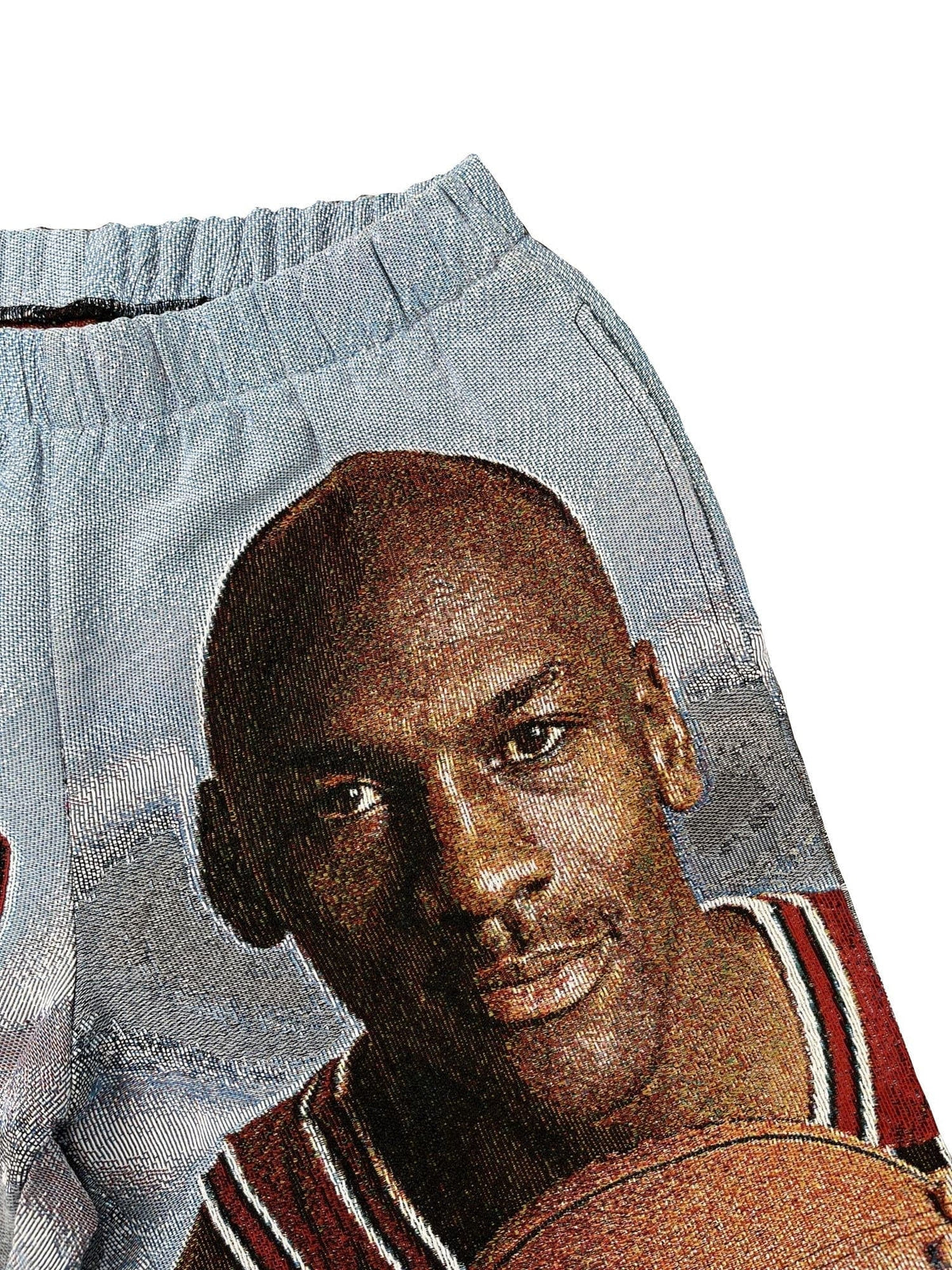 SKY BLUE TAPESTRY SHORT