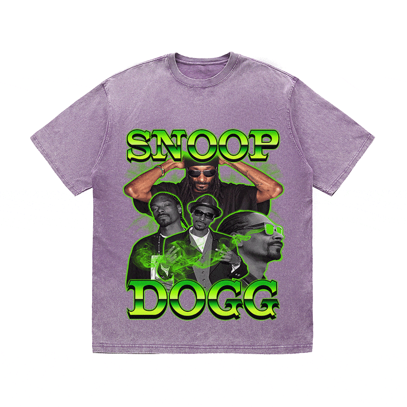 SNOOP DOGG HEAVY WEIGHT COTTON TEE-9136