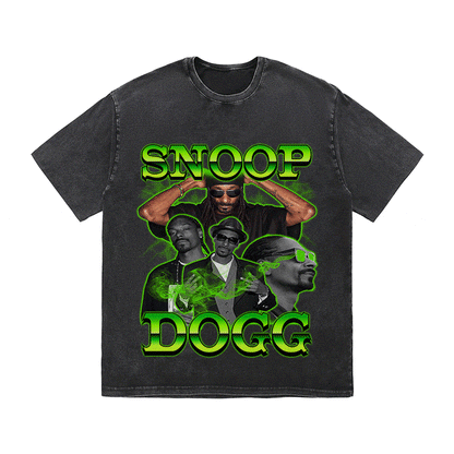 SNOOP DOGG HEAVY WEIGHT COTTON TEE-9136
