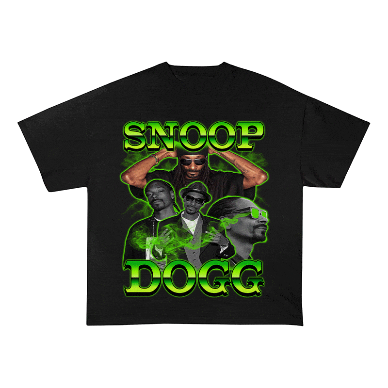 SNOOP DOGG HEAVY WEIGHT COTTON TEE-9136