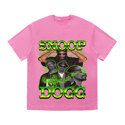 SNOOP DOGG HEAVY WEIGHT COTTON TEE-9136