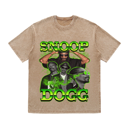 SNOOP DOGG HEAVY WEIGHT COTTON TEE-9136