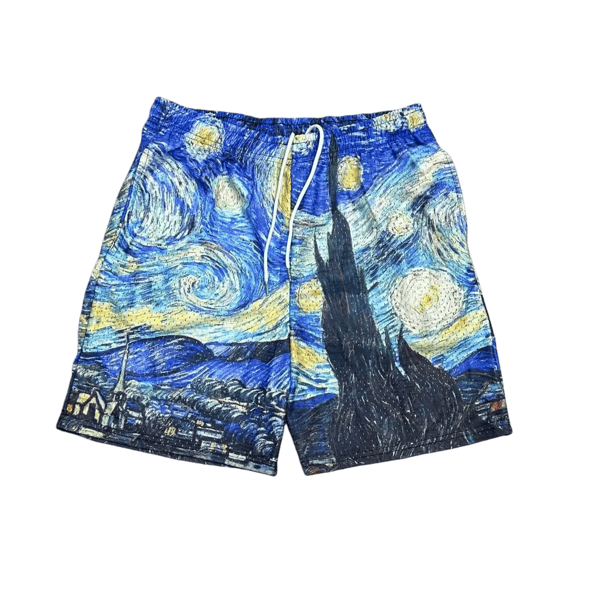 STARRY NIGHT MESH SHORTS-8763