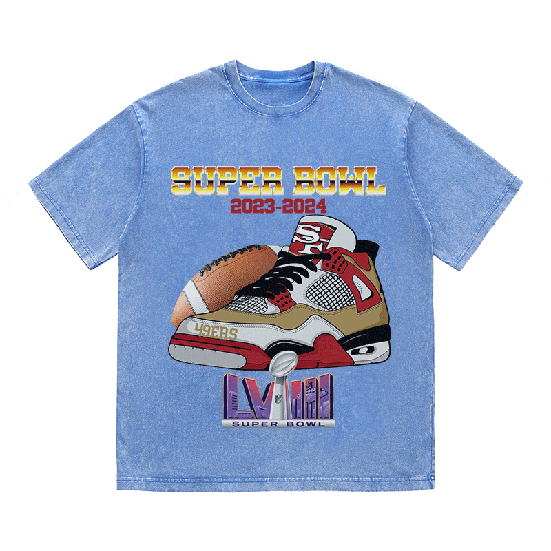 SUPERBOWL 3 HEAVY WEIGHT COTTON TEE-9191