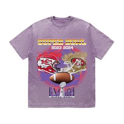 SUPERBOWL HEAVY WEIGHT COTTON TEE-9195