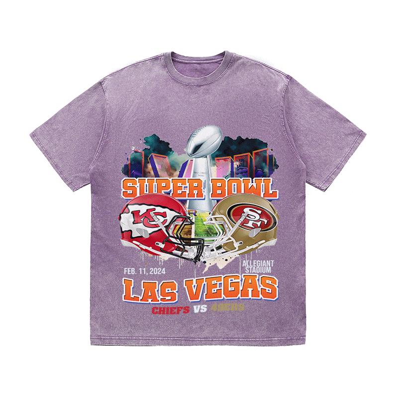 SUPERBOWL HEAVY WEIGHT COTTON TEE-9198