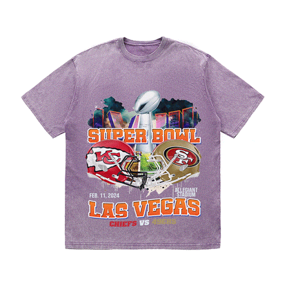 SUPERBOWL HEAVY WEIGHT COTTON TEE-9198