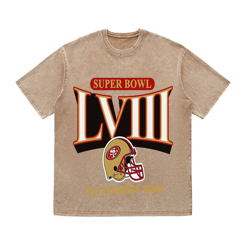 SUPERBOWL HEAVY WEIGHT COTTON TEE-9202