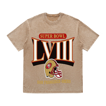SUPERBOWL HEAVY WEIGHT COTTON TEE-9202