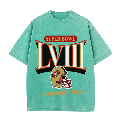 SUPERBOWL HEAVY WEIGHT COTTON TEE-9202