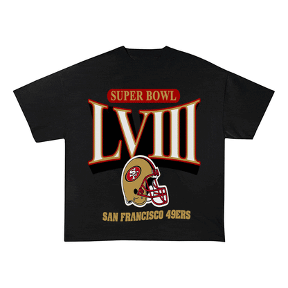 SUPERBOWL HEAVY WEIGHT COTTON TEE-9202