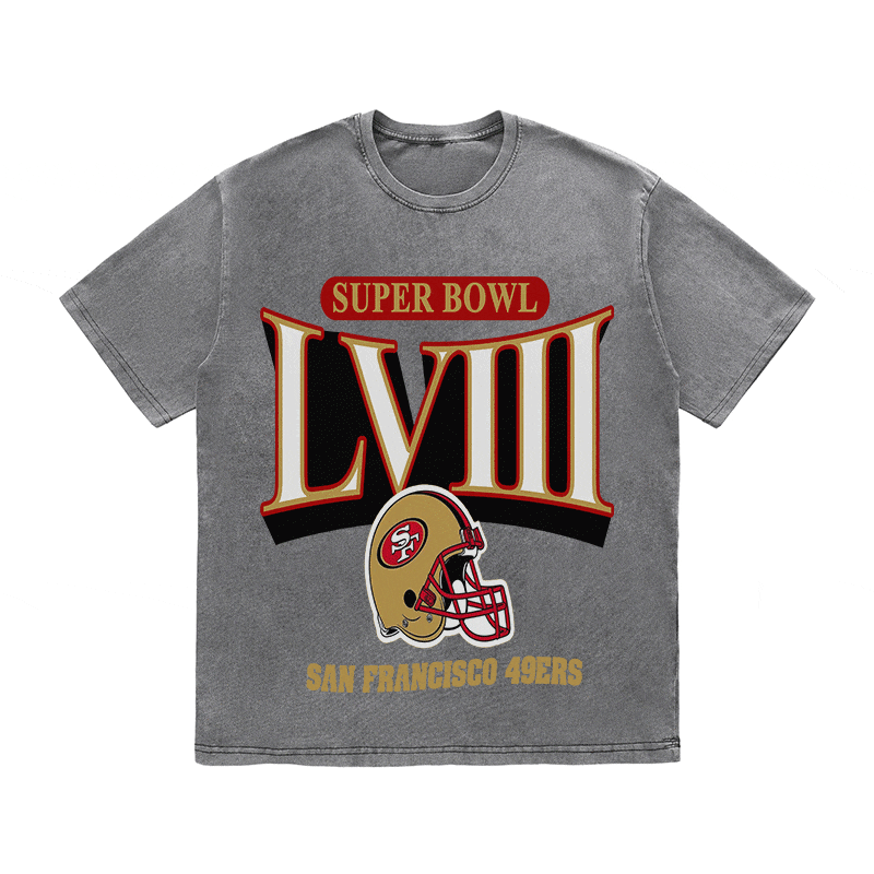 SUPERBOWL HEAVY WEIGHT COTTON TEE-9202