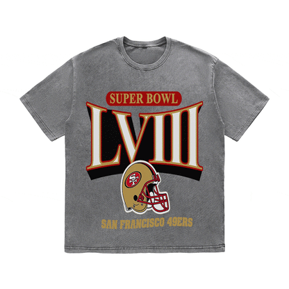 SUPERBOWL HEAVY WEIGHT COTTON TEE-9202