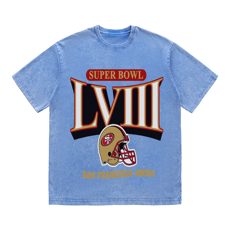 SUPERBOWL HEAVY WEIGHT COTTON TEE-9202