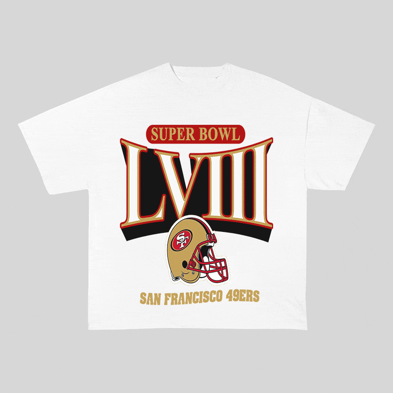 SUPERBOWL HEAVY WEIGHT COTTON TEE-9202