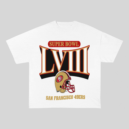 SUPERBOWL HEAVY WEIGHT COTTON TEE-9202