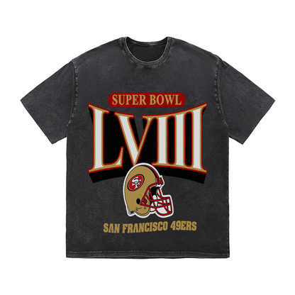 SUPERBOWL HEAVY WEIGHT COTTON TEE-9202