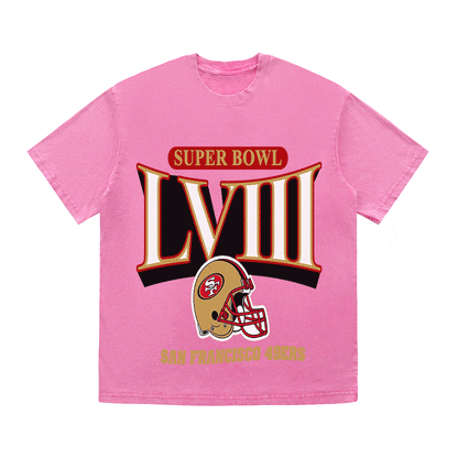 SUPERBOWL HEAVY WEIGHT COTTON TEE-9202