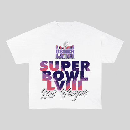 SUPERBOWL HEAVY WEIGHT COTTON TEE-9203