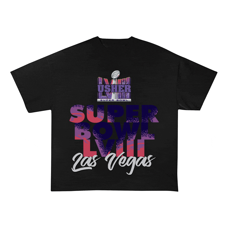 SUPERBOWL HEAVY WEIGHT COTTON TEE-9203