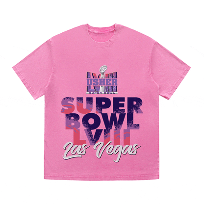SUPERBOWL HEAVY WEIGHT COTTON TEE-9203