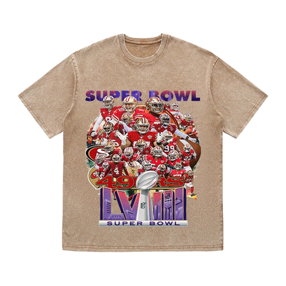 SUPERBOWL HEAVY WEIGHT COTTON TEE-9204