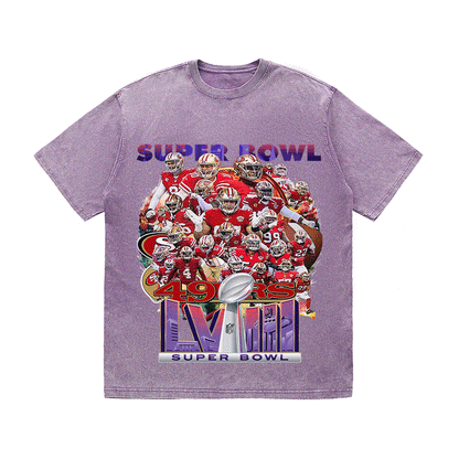 SUPERBOWL HEAVY WEIGHT COTTON TEE-9204