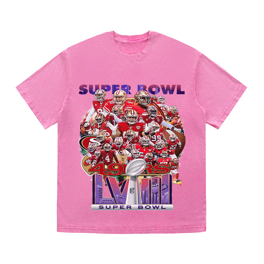 SUPERBOWL HEAVY WEIGHT COTTON TEE-9204