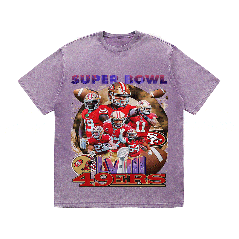 SUPERBOWL HEAVY WEIGHT COTTON TEE-9205