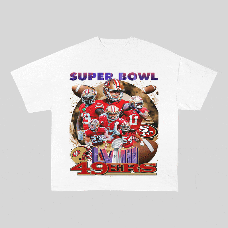 SUPERBOWL HEAVY WEIGHT COTTON TEE-9205