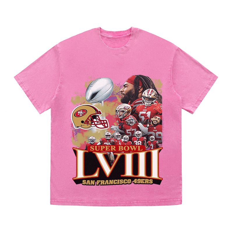 SUPERBOWL HEAVY WEIGHT COTTON TEE-9206
