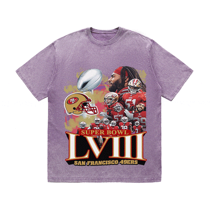 SUPERBOWL HEAVY WEIGHT COTTON TEE-9206