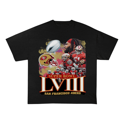 SUPERBOWL HEAVY WEIGHT COTTON TEE-9206