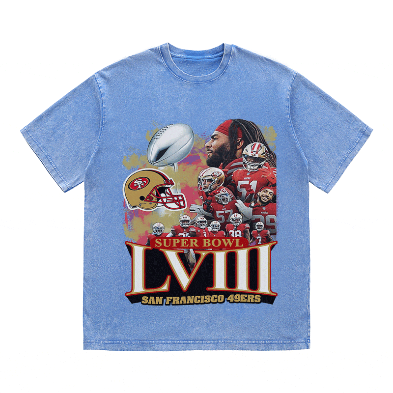 SUPERBOWL HEAVY WEIGHT COTTON TEE-9206