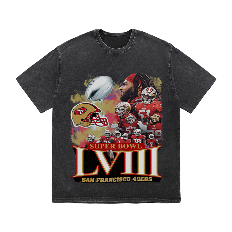 SUPERBOWL HEAVY WEIGHT COTTON TEE-9206