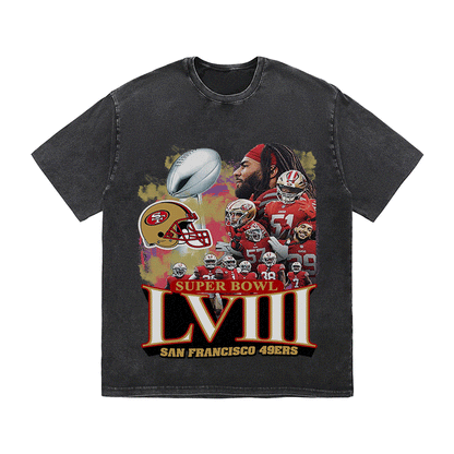 SUPERBOWL HEAVY WEIGHT COTTON TEE-9206