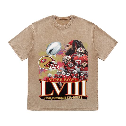 SUPERBOWL HEAVY WEIGHT COTTON TEE-9206