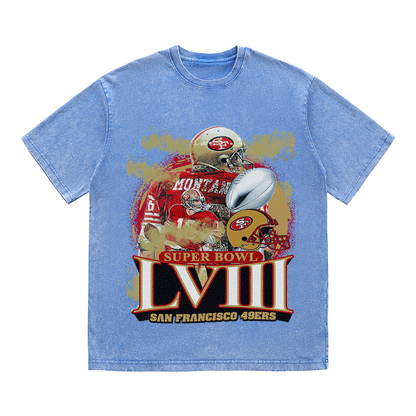 SUPERBOWL HEAVY WEIGHT COTTON TEE-9207