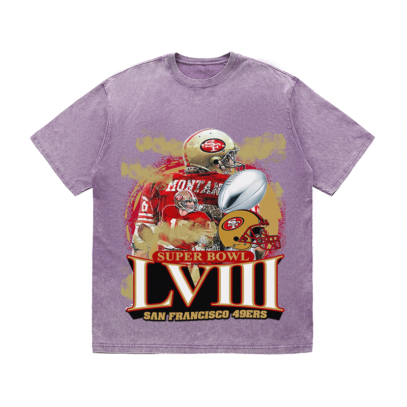 SUPERBOWL HEAVY WEIGHT COTTON TEE-9207